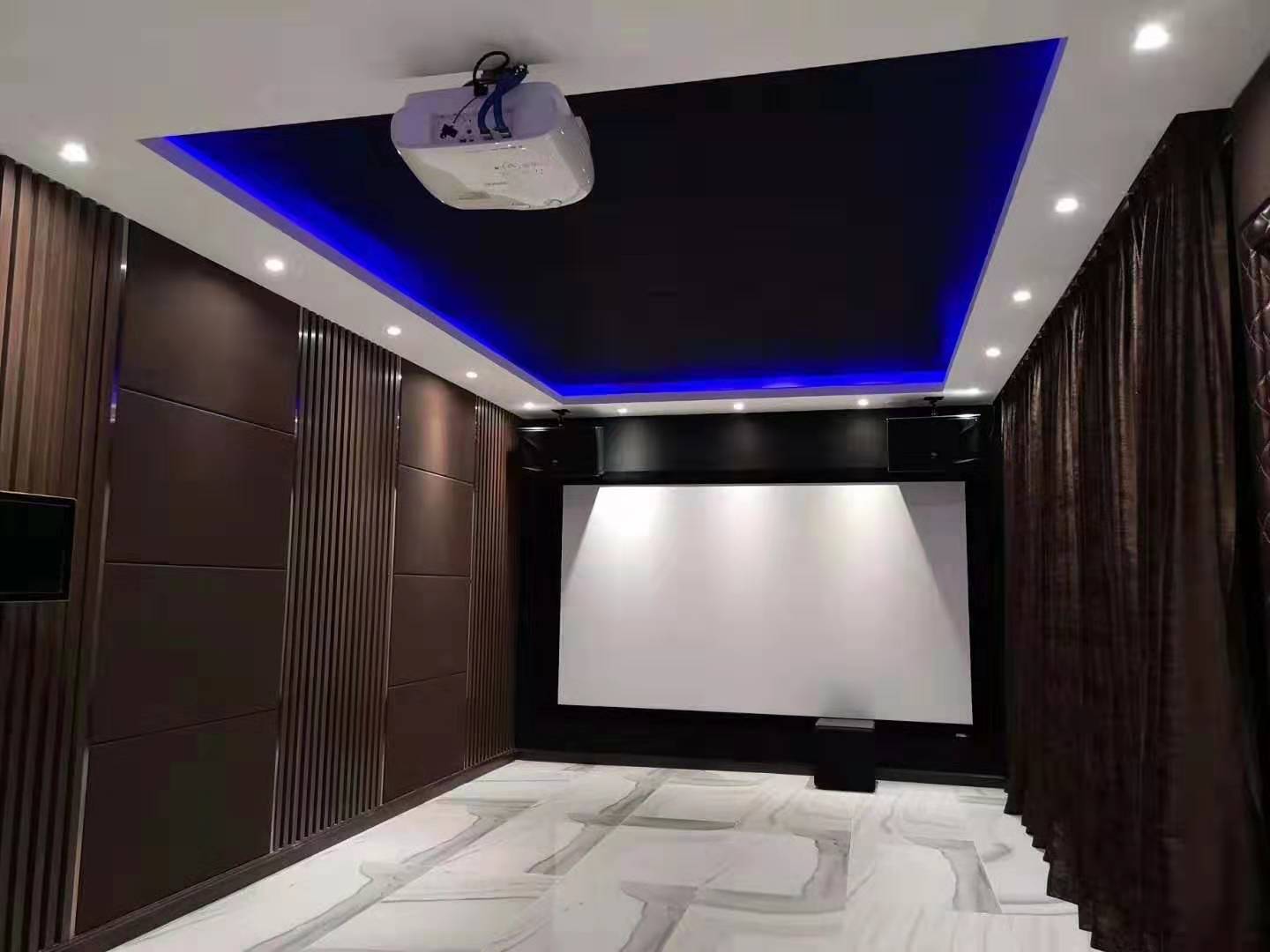 家庭影院卡拉OK娛樂室裝修設(shè)計效果圖